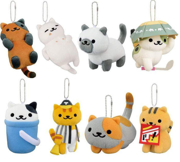 neko atsume cats plush