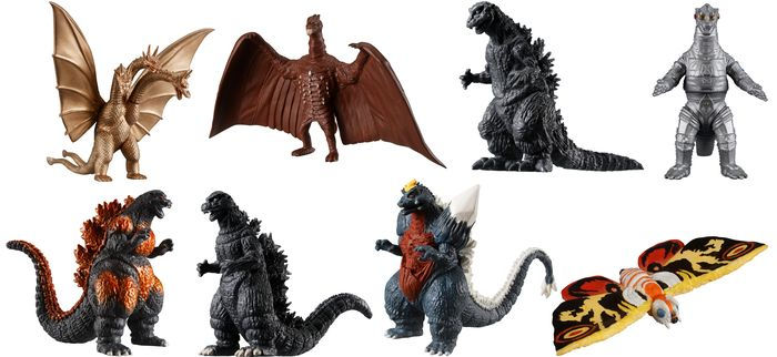 godzilla mystery minis