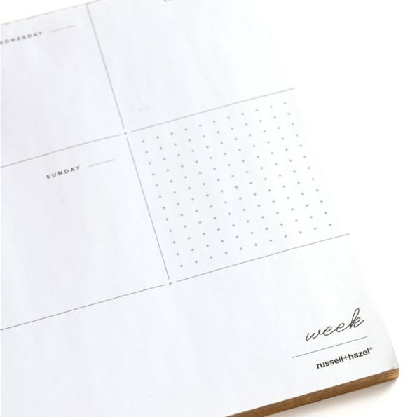 Russell + Hazel Pad Weekly 80 sheets