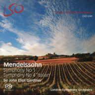 Title: Mendelssohn: Symphony No. 1; Symphony No. 4 'Italian', Artist: John Eliot Gardiner