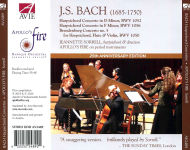 Alternative view 2 of J.S. Bach: Harpsichord Concertos
