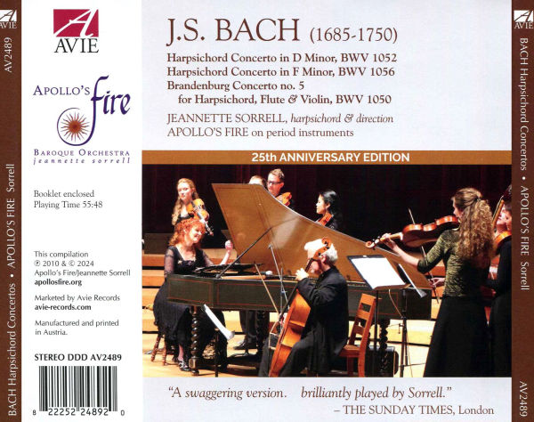 J.S. Bach: Harpsichord Concertos