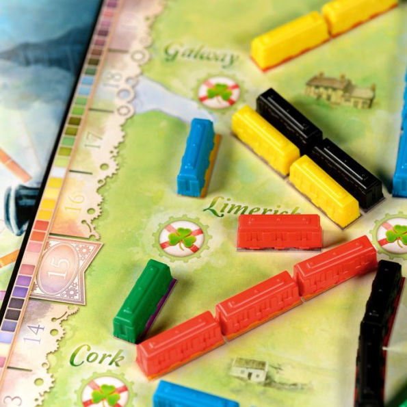 Ticket to Ride: United Kingdom Map