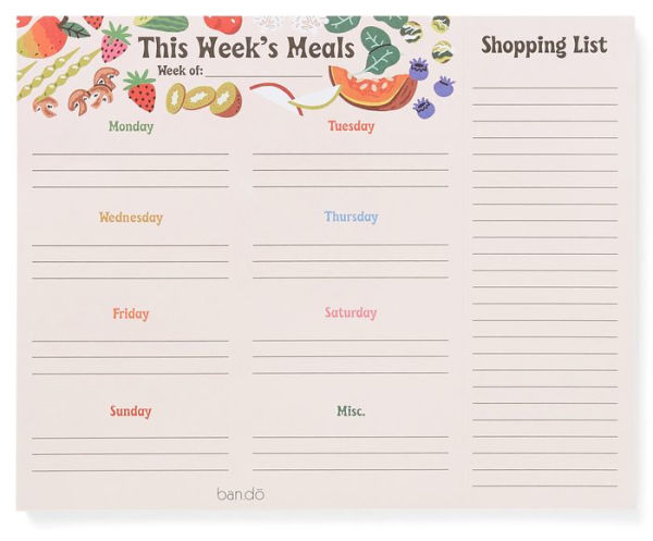 Meal Planner, Fruity