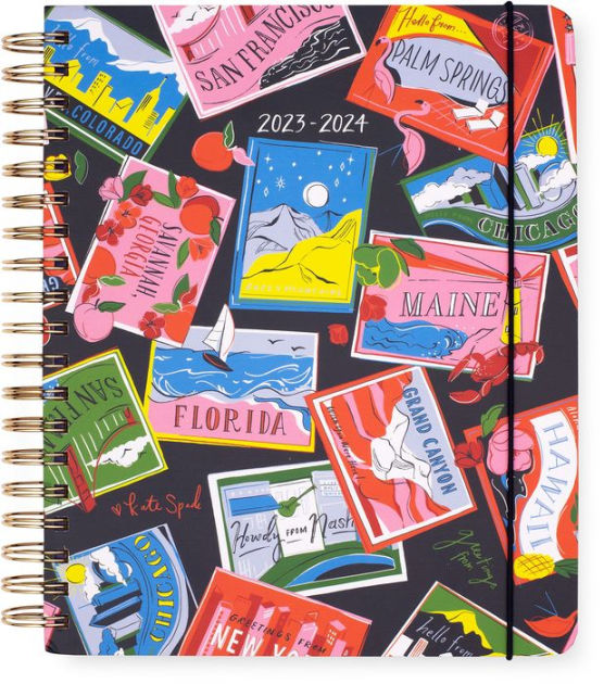 Kate Spade New York Spade Flower Mega Planner - Black