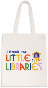 Title: Canvas Tote Bag, Little Libraries