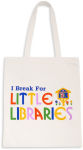 Alternative view 1 of Canvas Tote Bag, Little Libraries