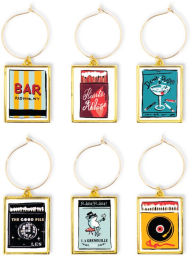 Title: kate spade new york Wine Charms, Purse Matchbook