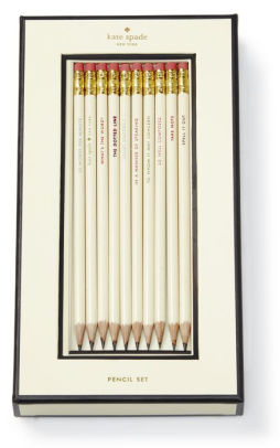 Kate Spade New York Quotes Pencil Set - Set of 10