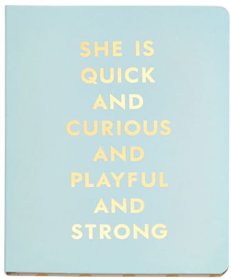 Kate Spade New York Quick and Curious Spiral Notebook 8.25