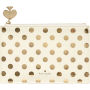 Kate Spade New York Gold Dots Pencil Pouch Set