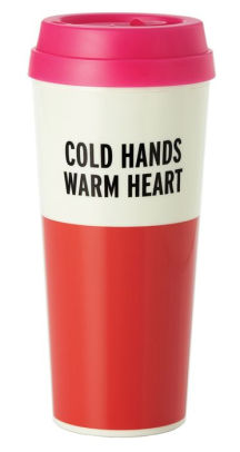 Kate Spade New York Cold Hands Warm Heart Thermal Mug 16 oz.