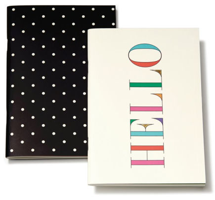 Kate Spade New York Hello Notebook - Set of 2