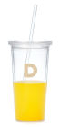 Kate Spade New York Dipped Initial Insulated Tumbler, D