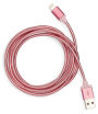 back me up! charging cord, metallic rose