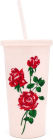 Ban.do Will You Accept This Rose? Sip Sip Tumbler With Straw