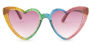 Rainbow Hearts Sunglasses