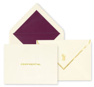 kate spade new york Foldover Card Set, Confidential