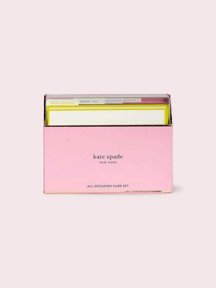 Kate Spade All Occasion Card Set, Colorblock