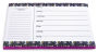Weekly To Do List Pad Kaleidoscope