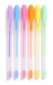Title: write on gel pen set, rainbow