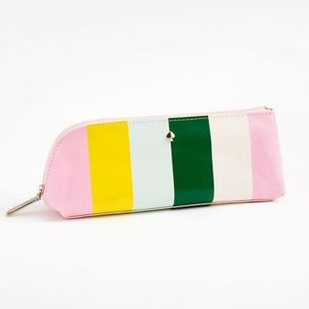 Funny Zipper Pencil Case Classic Colorful Stationery Storage Pouch