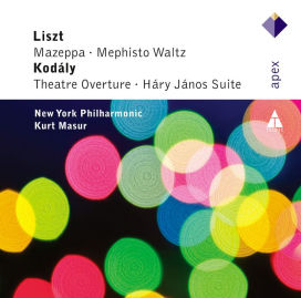Liszt: Mazeppa; Kodály: Háry János Suite