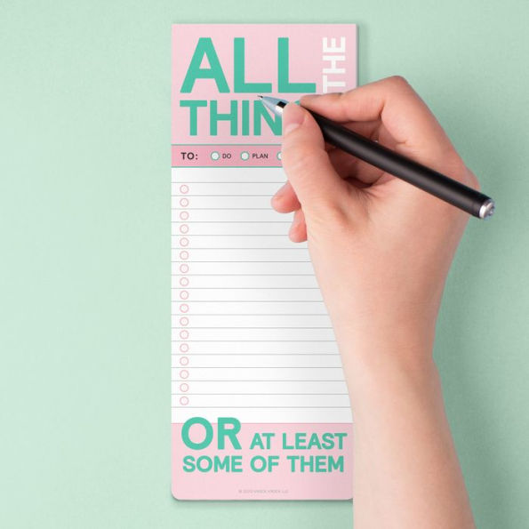 All The Things Make-a-List Pad