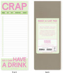 Alternative view 4 of Crap Make-a-List Pad