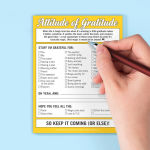 Alternative view 5 of Attitude of Gratitude Pad Knock Knock Nifty Notes