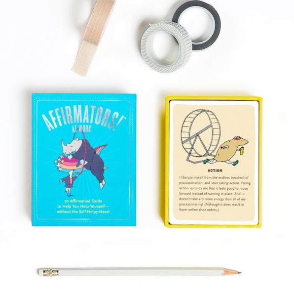 Affirmators! at Work: 50 Affirmation Cards Deck