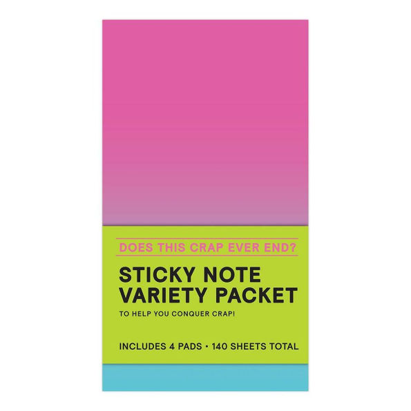 Does This Crap Ever End? Sticky Notes Variety Pack