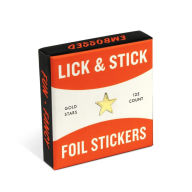 Title: Lick & Stick Foil: Gold Stars