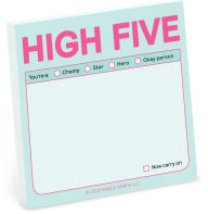 Title: High Five Knock Knock Sticky Notes (Pastel Version)