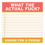 Alternative view 2 of Actual Fuck Large Sticky Notes