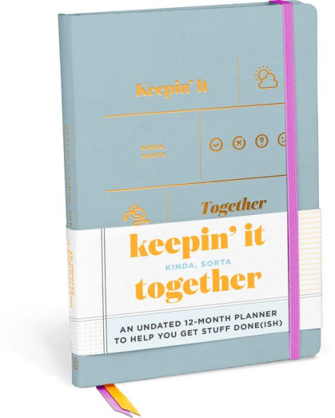Knock Knock Large Hardcover Planner Keepin' It Together