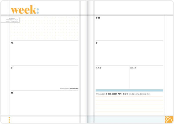 Knock Knock Large Hardcover Planner Keepin' It Together