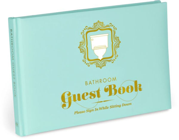 Bathroom Guest Book