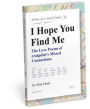 I Hope You Find Me: The Love Poems of craiglist's Missed Connections
