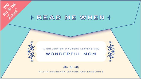 Letters to My Wonderful Mom Read Me When Box