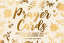 Gold Prayer Card Set