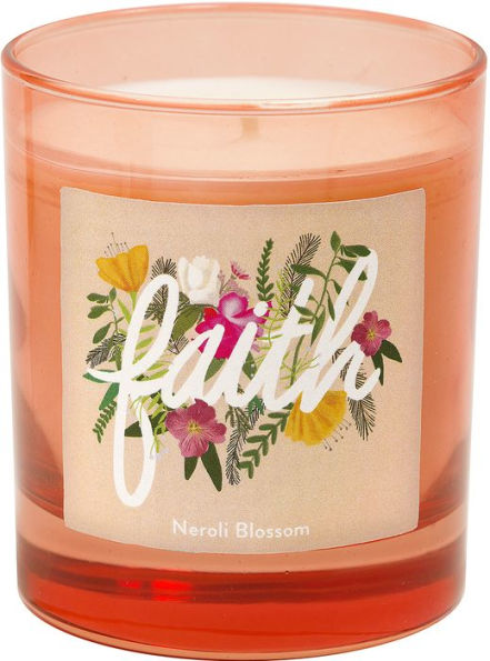 Faith Thimblepress Bouquet Candle