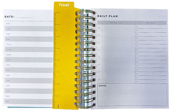 Look On The Bright Side Undated Daily Planner (B&N Exclusive)