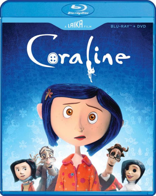 Coraline 2009 Movie Poster Print Wall Art Decor, Stop-Motion Animated  Horror Film Original Print Best Decor Interior