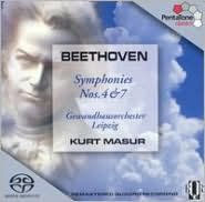 Title: Beethoven: Symphonies Nos. 4 & 7, Artist: Leipzig Gewandhaus Orchestra