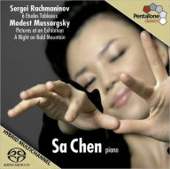 Title: Rachmaninov: 6 Etudes Tableaux; Mussorgsky: Pictures at an Exhibition; A Night on Bald Mountain, Artist: Sa Chen