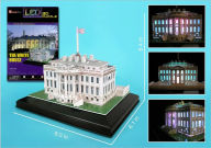 Daron 56 Piece 3D Puzzle - White House with Base & Lights
