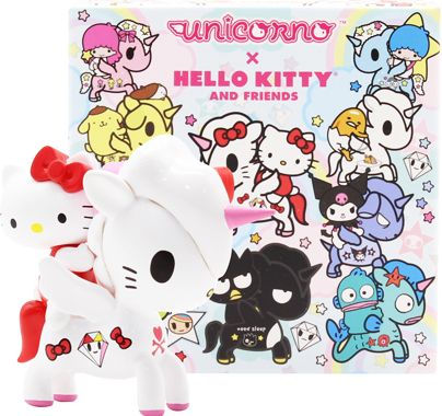 Complete Set of factory 9 - tokidoki x Hello Kitty Magnet Reunion Collection