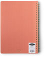 Alternative view 2 of Terracotta Textured Paper Twin Wire Notebook, 8.25 X 11.625