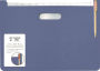 Blue Horizontal File Folder